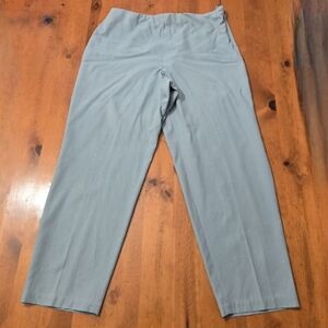 Eileen Fisher Light Blue Cropped Ankle Pants